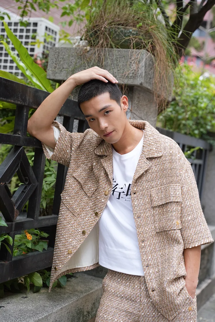 牧森曾為頭髮和父親爭執。彭欣偉攝