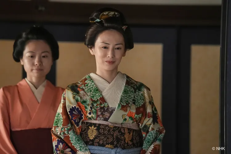 「大小姐專業戶」北川景子現身晨間劇，化身「武士家公主」，氣場大開。取自NHK