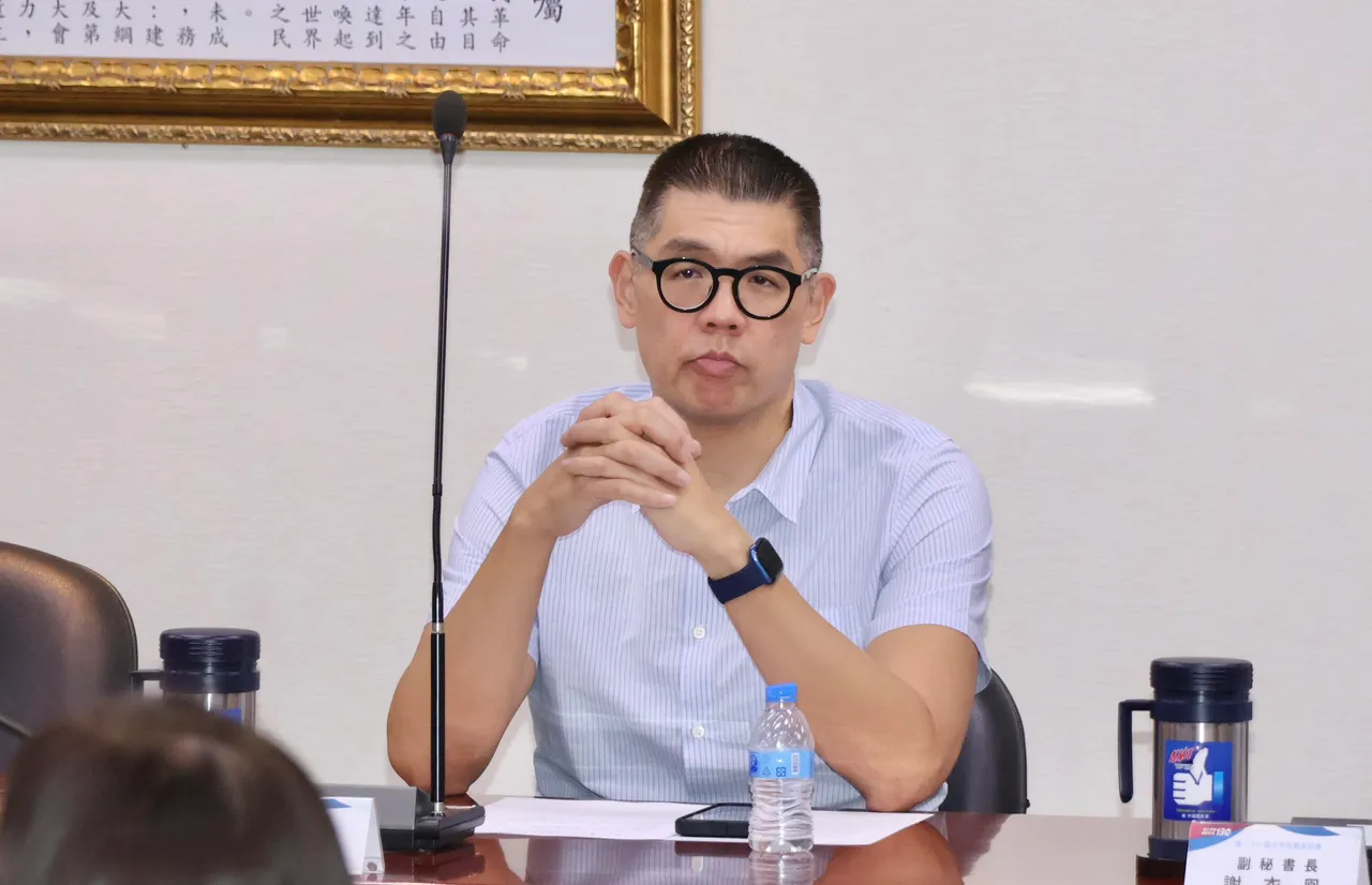 国民党副主席连胜文。庄宗达摄