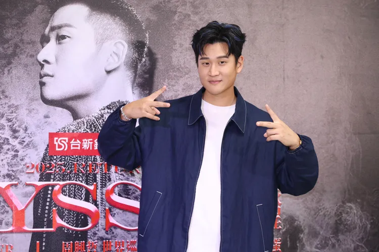 周興哲昨晚完成台北小巨蛋的3場演出，10天內挑戰6場萬人演唱會喊crazy。莊宗達攝