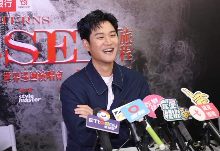 周興哲時隔3年唱會小巨蛋，覺得進步很多，在舞台上越來越自在。莊宗達攝