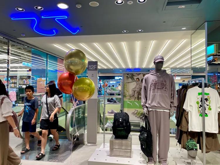 新光三越台中中港店12樓。莊偉祺攝