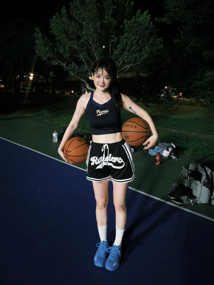 洗菜首度挑戰舞曲唱跳，盼一改過去運動清新形象。榮星大月工作室提供