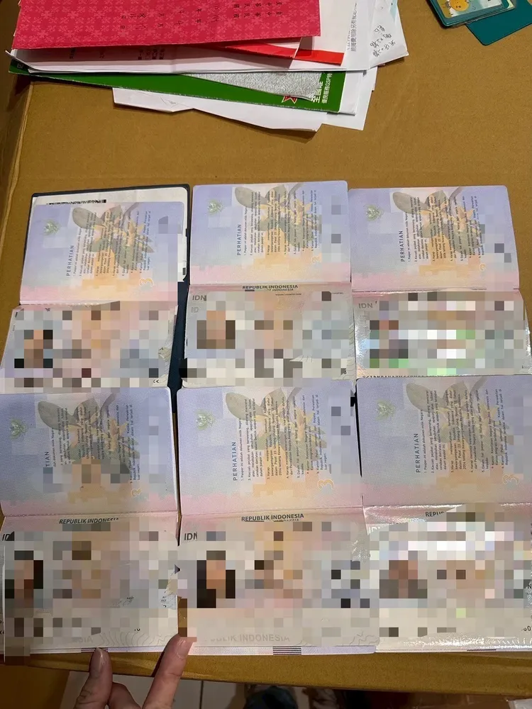 外籍女子護照遭扣留。翻攝畫面