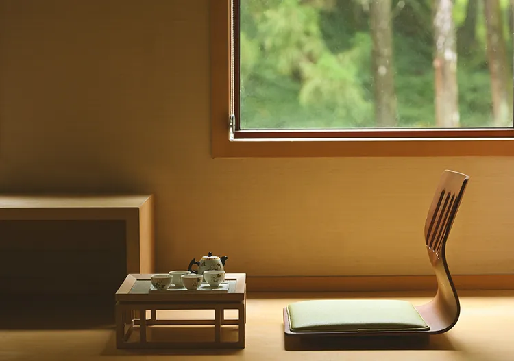 阿里山賓館和洋式套房。阿里山賓館提供