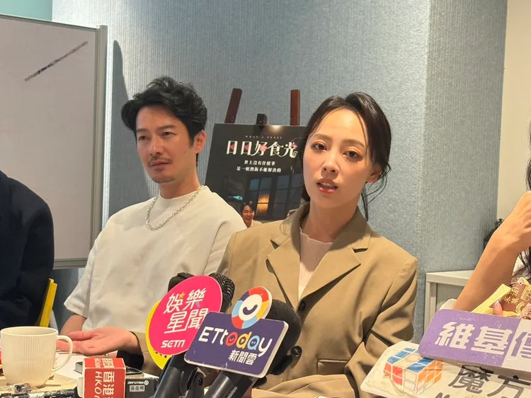 勇兔對於大牙離婚樂觀看待。王思穎攝