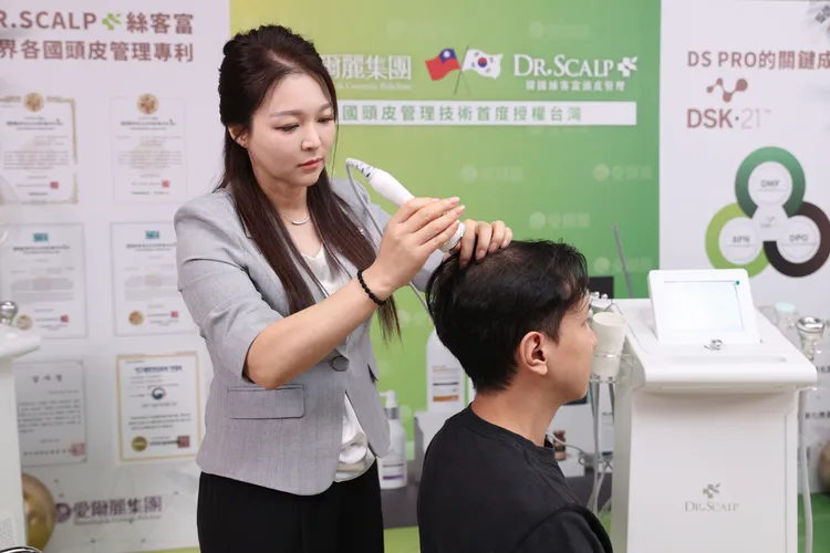 Dr.Scalp深耕頭皮健康管理逾20年。彭欣偉攝