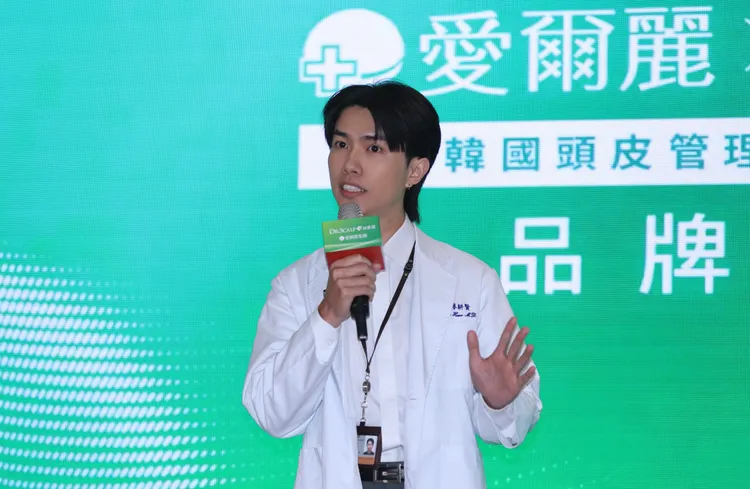 愛爾麗集團醫師廖耕賢。彭欣偉攝