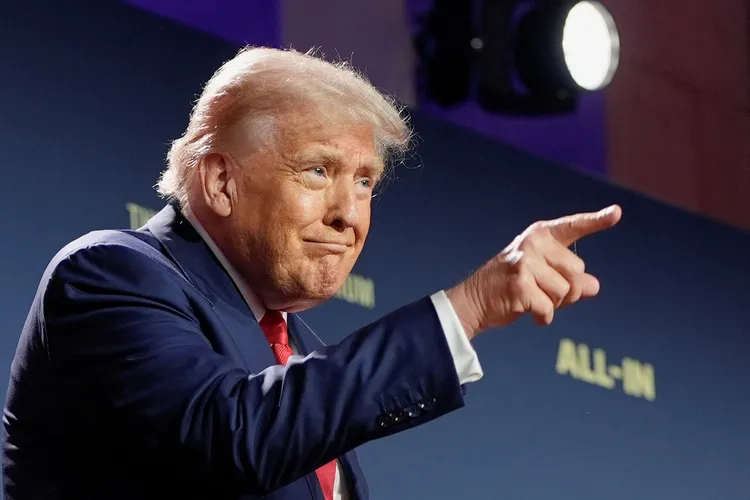 美國總統川普。路透社