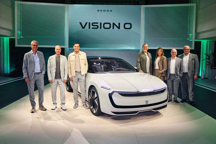 Škoda Vision O概念車全球首演　電動旅行車藍圖揭曉