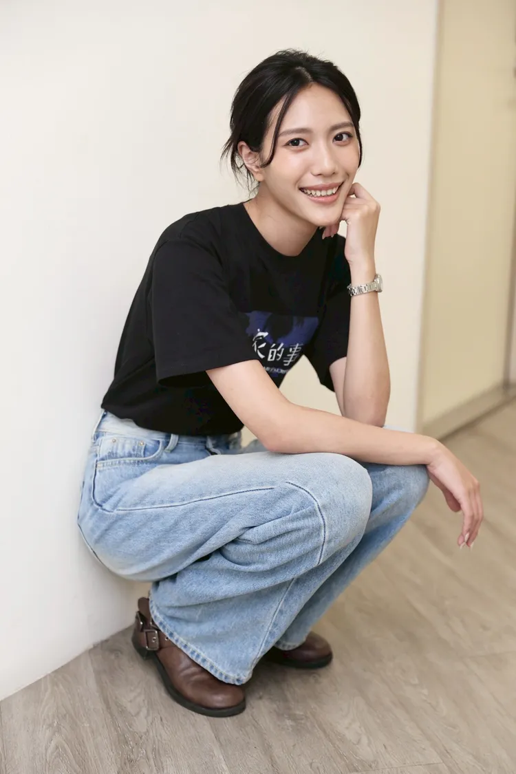 黃珮琪是狗媽媽。彭欣偉攝