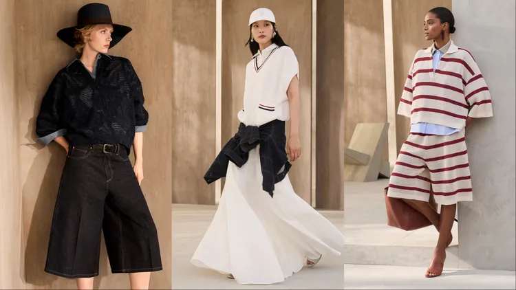 Brunello Cucinelli 2026年春夏系列。品牌提供