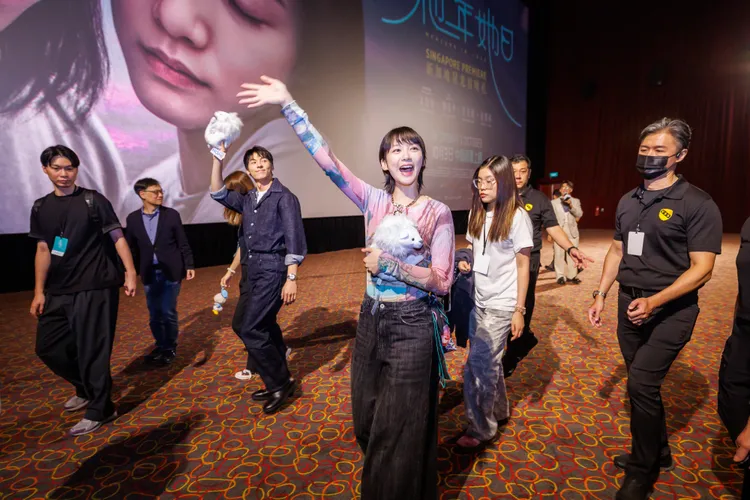 《他年她日》新加坡首映會。甲上提供