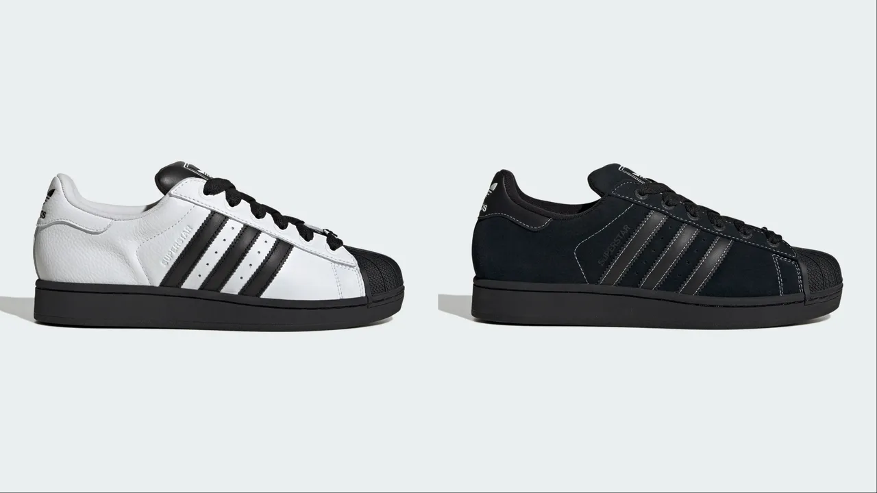 adidas Originals SUPERSTAR II,各3690元。品牌提供