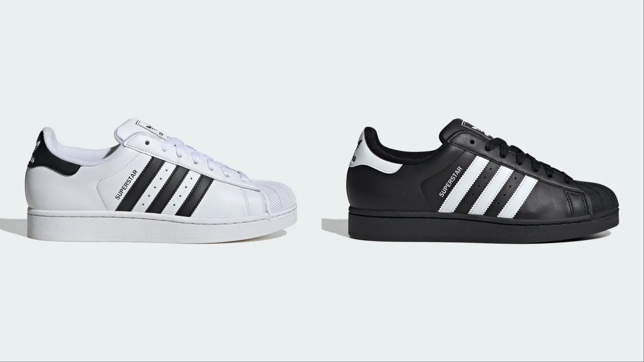 adidas Originals SUPERSTAR II,各3290元。品牌提供