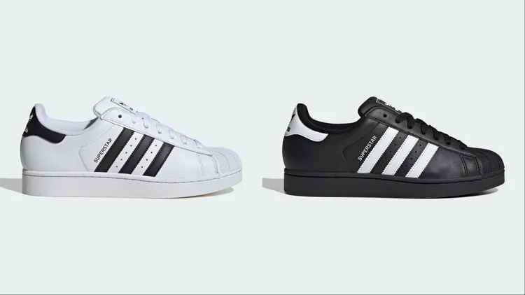 adidas Originals SUPERSTAR II，各3290元。品牌提供