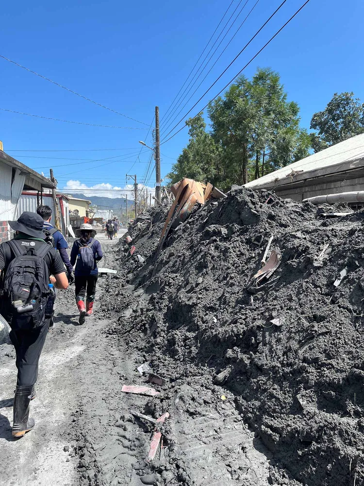 李浩瑋成災情實況遠超新聞畫面。翻攝IG