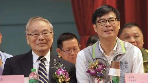 張俊雄最令陳其邁敬佩這件事 「榮幸與他共事學到很多」