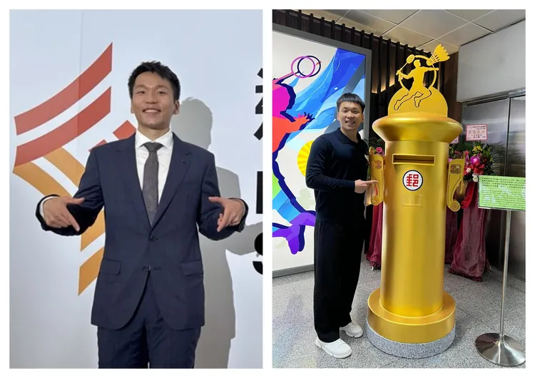 李洋再创纪录！成台湾第一位有「金色邮筒」的部长