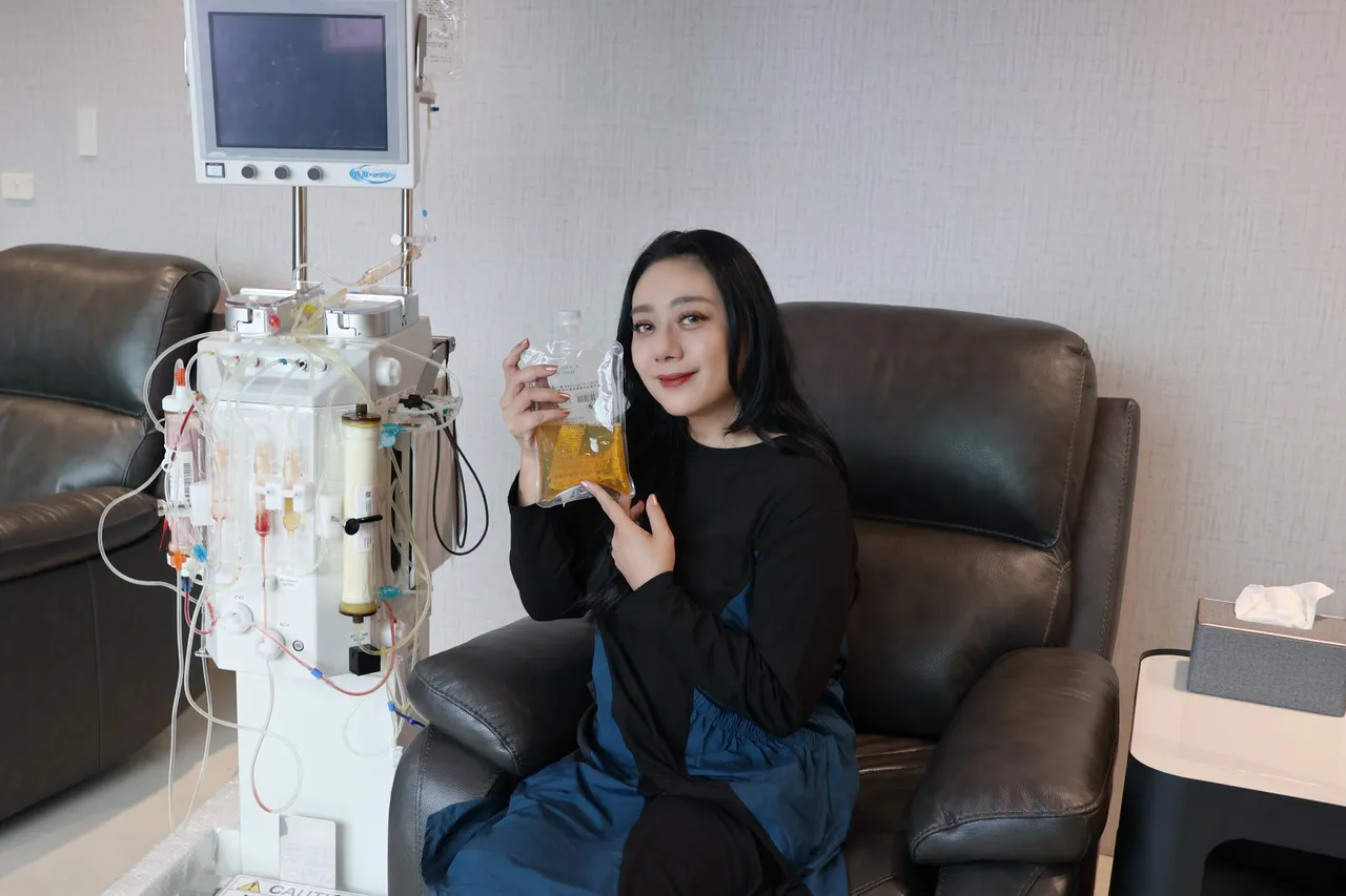 高慧君接受治疗。光意娱乐提供