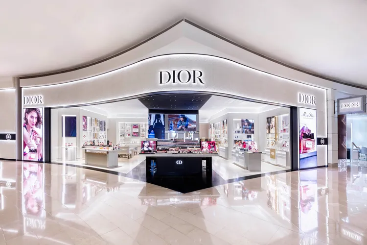 DIOR台北101美妝旗艦店外觀。品牌提供