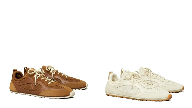 TORY BURCH FIELD運動鞋，各1萬1500元。品牌提供