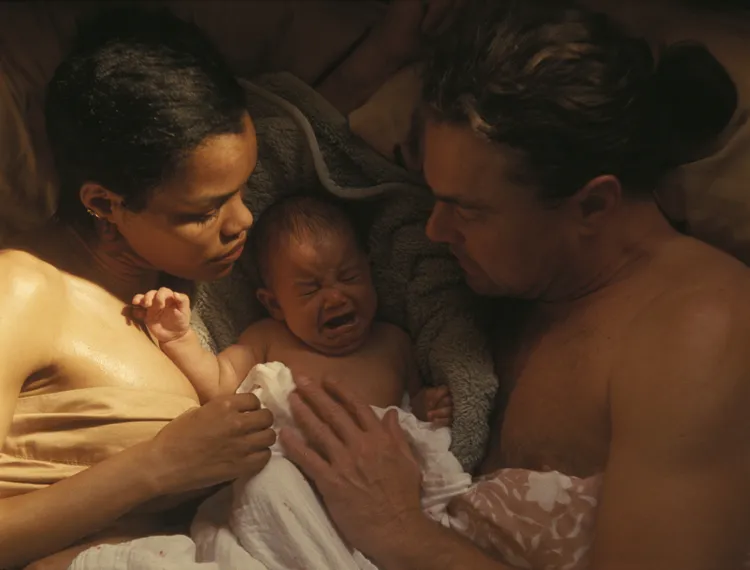 李奧納多暢談爸爸經。華納兄弟提供