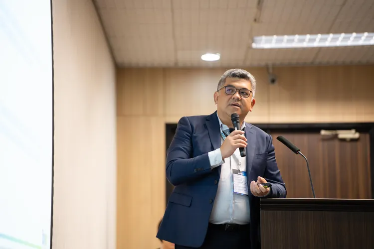 Tower Semiconductor台灣及東南亞FAE總監蔡松岳。主辦單位提供