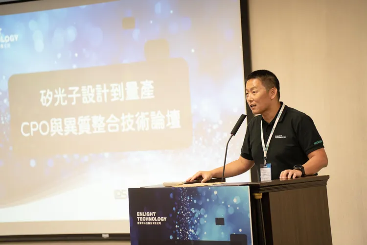 恩萊特科技總經理蘇正宇。主辦單位提供