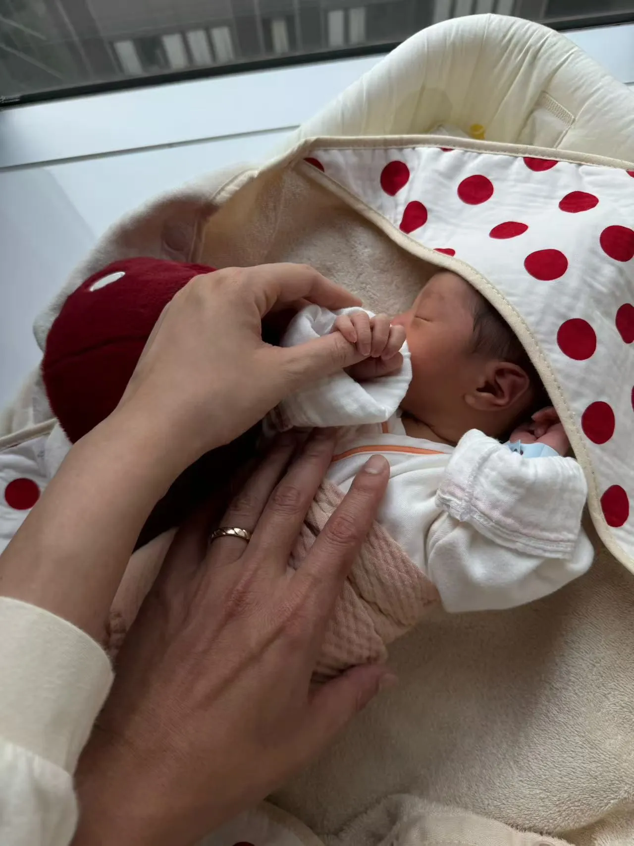 楊祐寧及老婆Melinda照顧三寶,晝面溫馨。翻攝Melinda IG