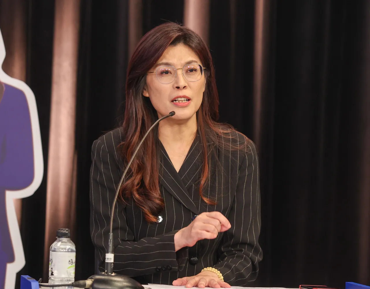 国民党主席选举,首场媒体辩论会。中国时报提供