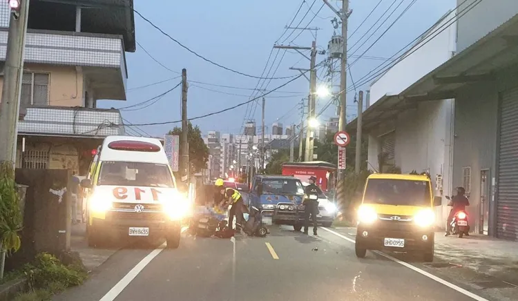 陳男酒測值明顯超標，撞死8旬老婦人，後續依公共危險、過失致死罪送辦。翻攝照片