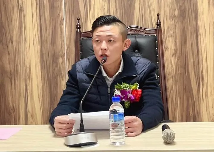 嘉縣水上鄉代表會主席林家緯涉運毒，判刑5年4月確定，他言快一個月才入監，昨天報到還遲到。取自臉書