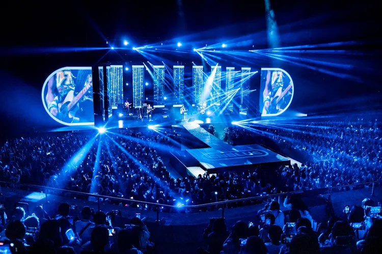 CNBLUE去年4月在高流開唱，2天吸引8000人朝聖。希林國際 Chillin International提供