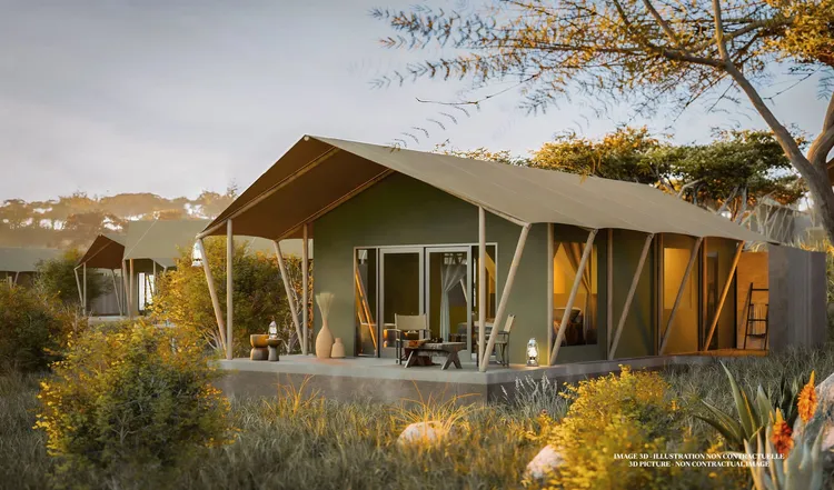 Club Med 將於 2026 年迎來兩座全新謐境探索度假村，圖為南非海岸獵遊度假村 (右) 。業者提供