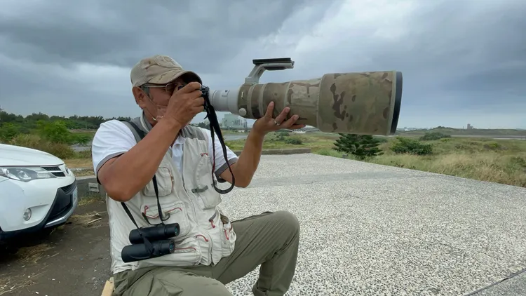 鳥友徐瑞芳。張沛森攝