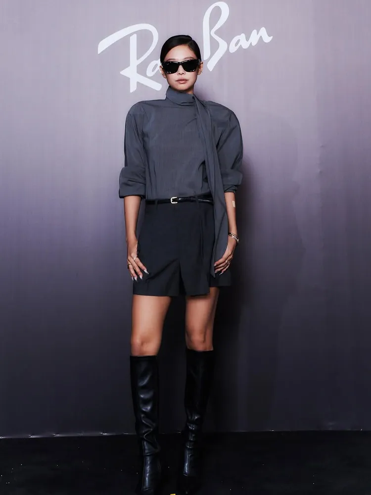 Jennie出席Ray-Ban首爾聖水洞快閃店活動。翻攝Jennie IG