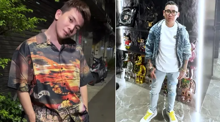 孫生與蹦闆之前錄《拳上》爆不和。翻攝2人IG