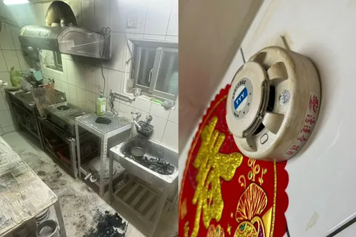 中年大叔炒菜「人離未火熄」險把房子燒了! 「1神器」高分貝呼叫救了他