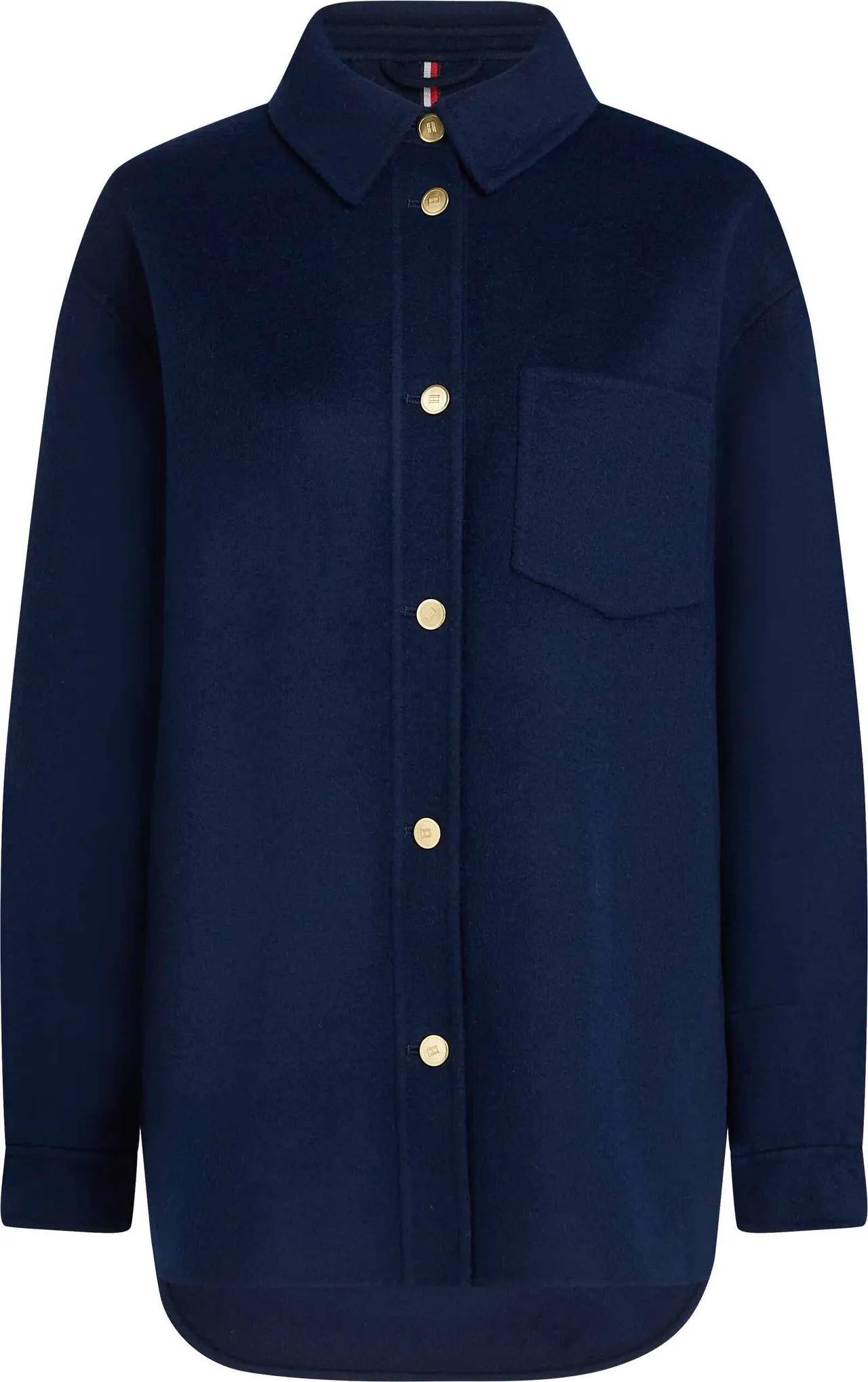 TOMMY HILFIGER羊毛混纺衬衫式外套,1万3800元。品牌提供
