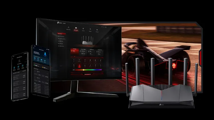 Archer GE400內建專用遊戲面板可即時監控網路狀態，打造完全客製化的遊戲氛圍。TP-Link