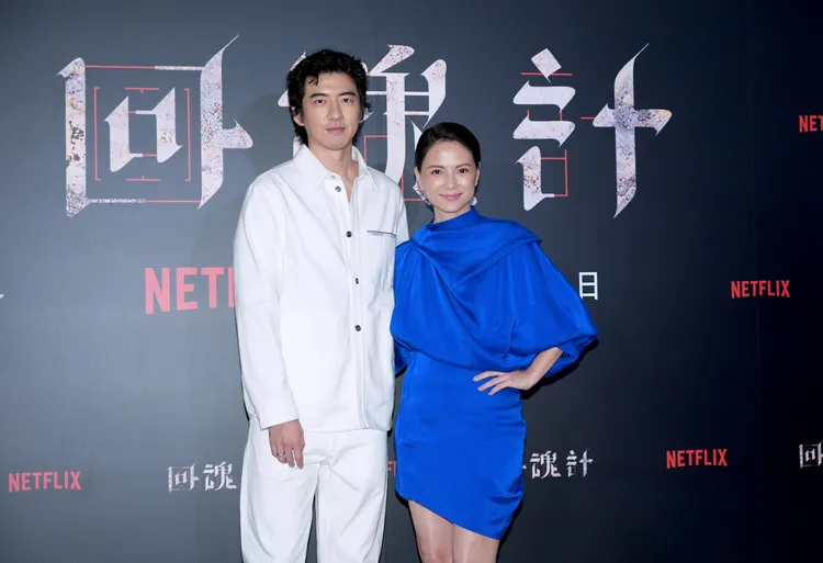 李心潔還有進電影院看傅孟柏的電影作品。攝影中心攝