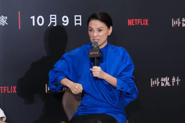 李心潔還是會適當在孩子面前表露情緒。攝影中心攝