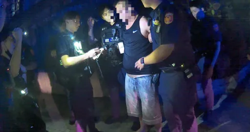林口背心男酒駕「拒檢又撞警」市區狂竄 棄車逃被逮這下慘了