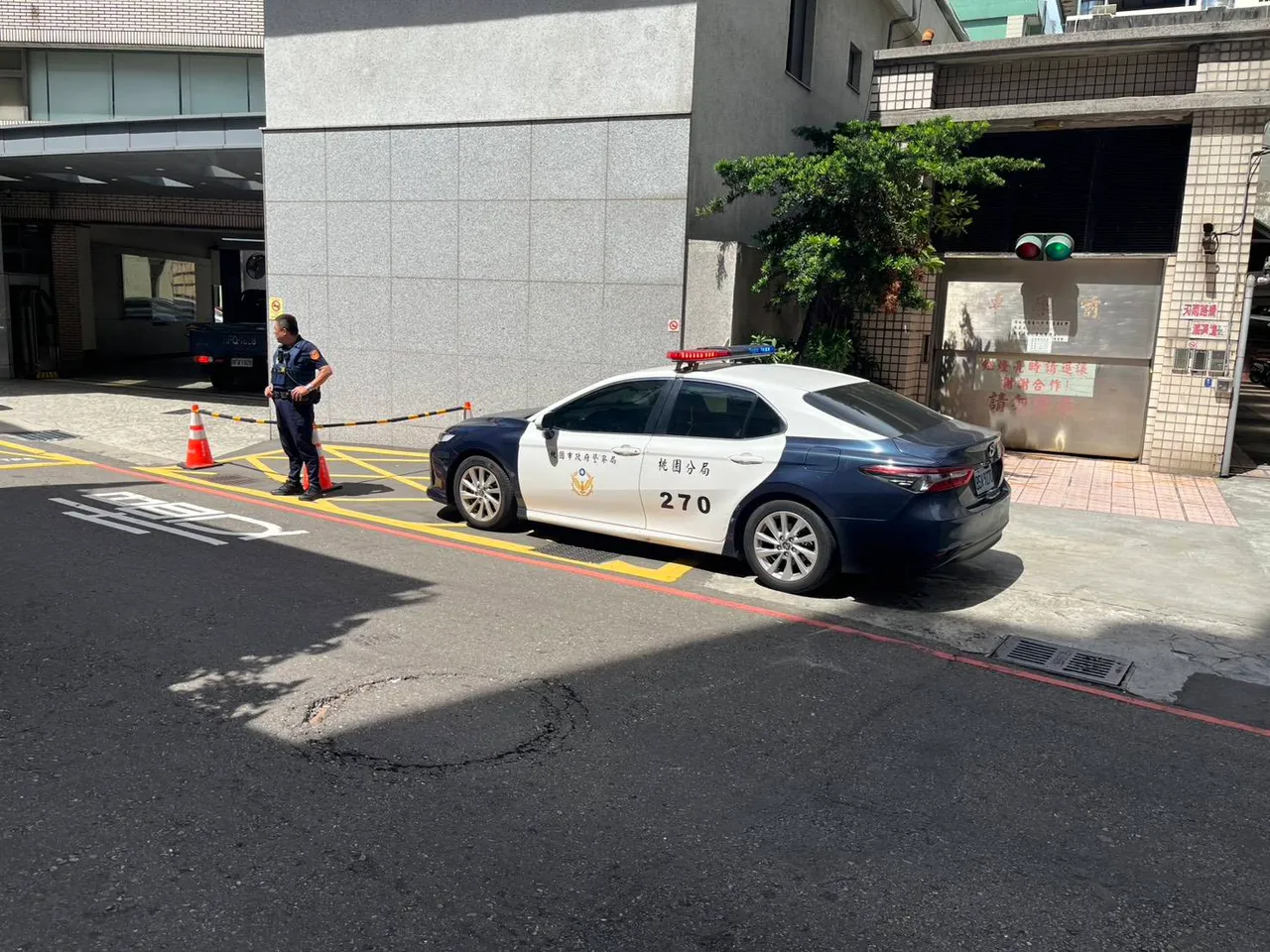警方加强巡逻。桃园警分局提供