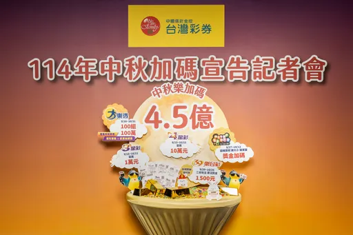 中秋彩券加码4.5亿!大乐透加开100组百万奖