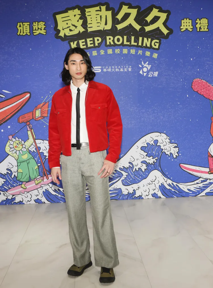 章廣辰首次擔任評審被作品感動到哭。公視提供