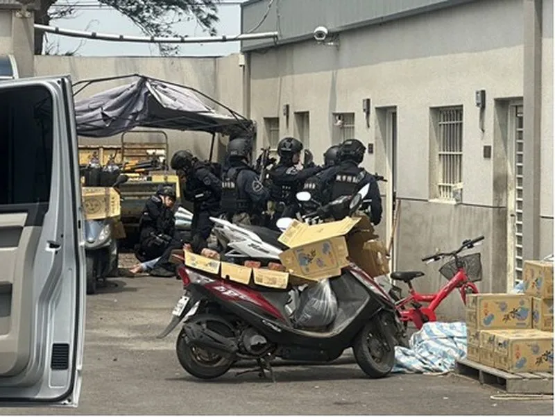 警方逮捕5名嫌犯,其中4人是越南籍,1人台湾人。资料照片