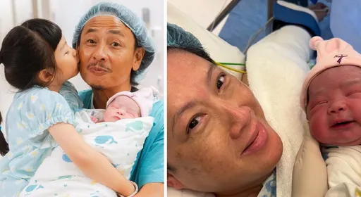超高龄妈妈!黄泽锋58岁老婆人工受孕生二宝 安胎针打半年
