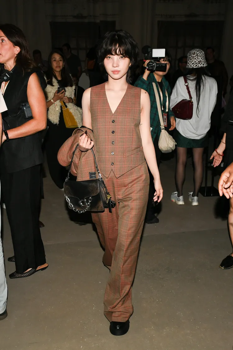 田小娟現身COACH秀場。品牌提供